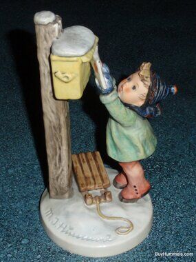 "Letter To Santa" Goebel Hummel Figurine #340 TMK6 - ADORABLE CHRISTMAS GIFT!